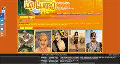Desktop Screenshot of mylovedpee.com